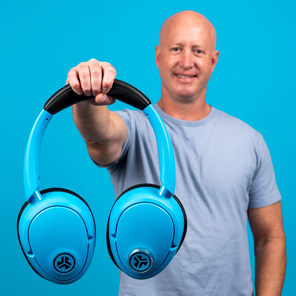 JLab Blue XL Speaker Headphones - Image 2