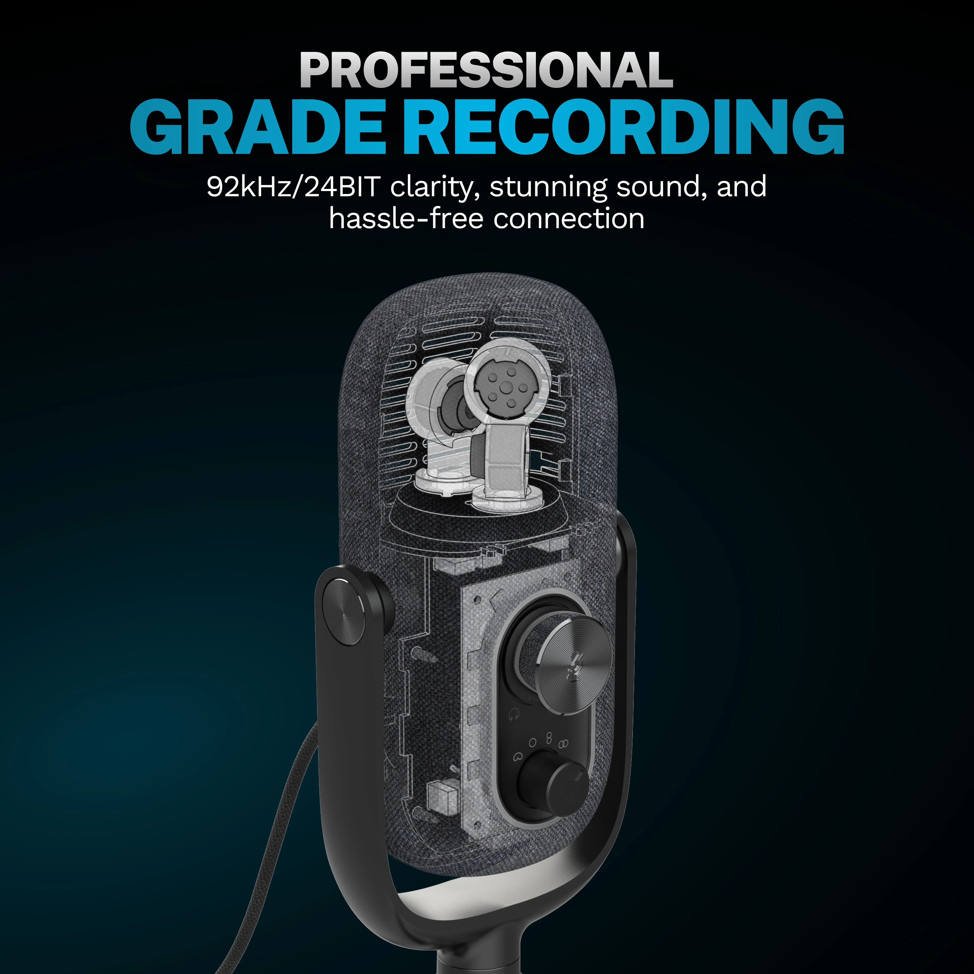 Epic Talk USB Microphone Black - Image 17