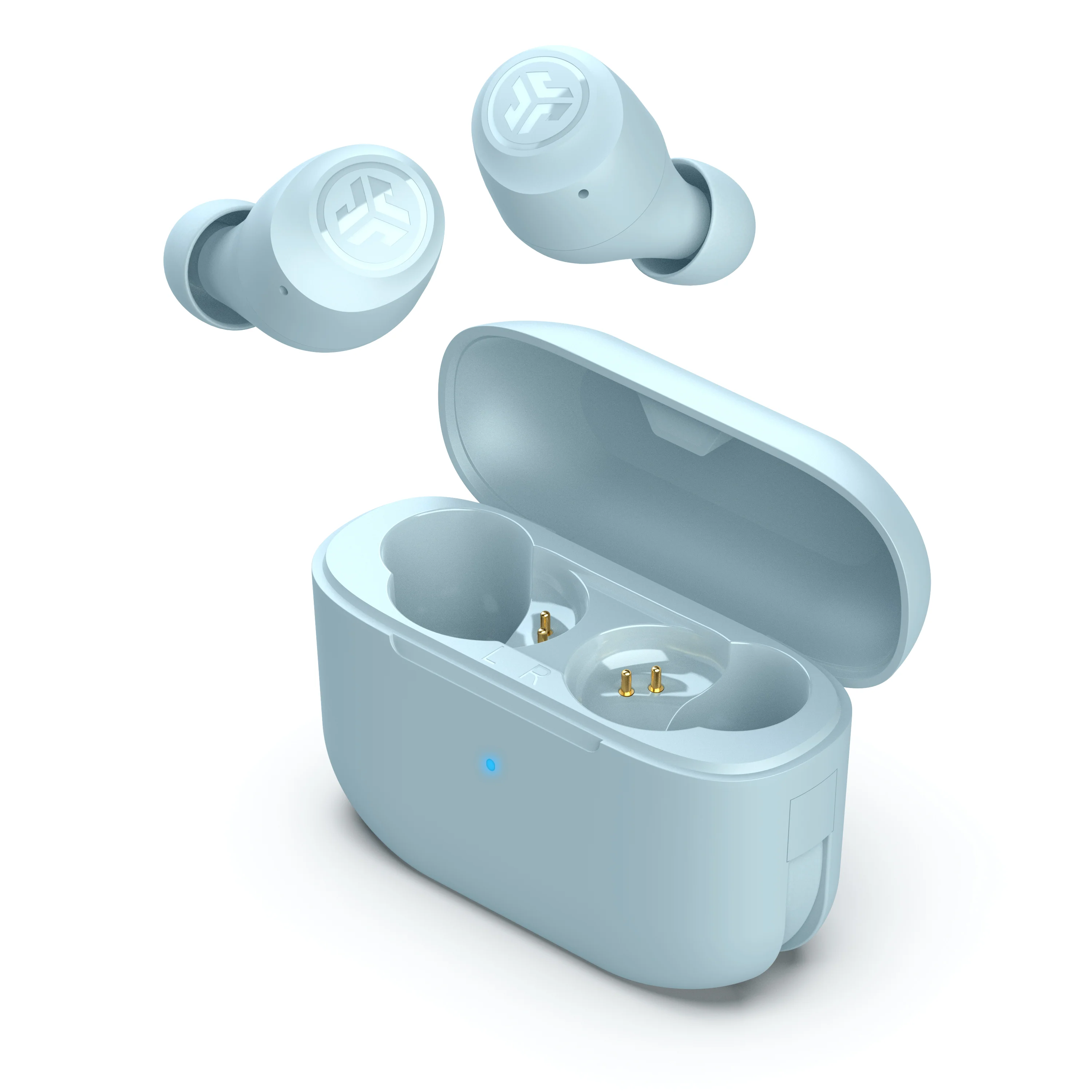 GO POP+ True Wireless Earbuds Light Blue - Image 5