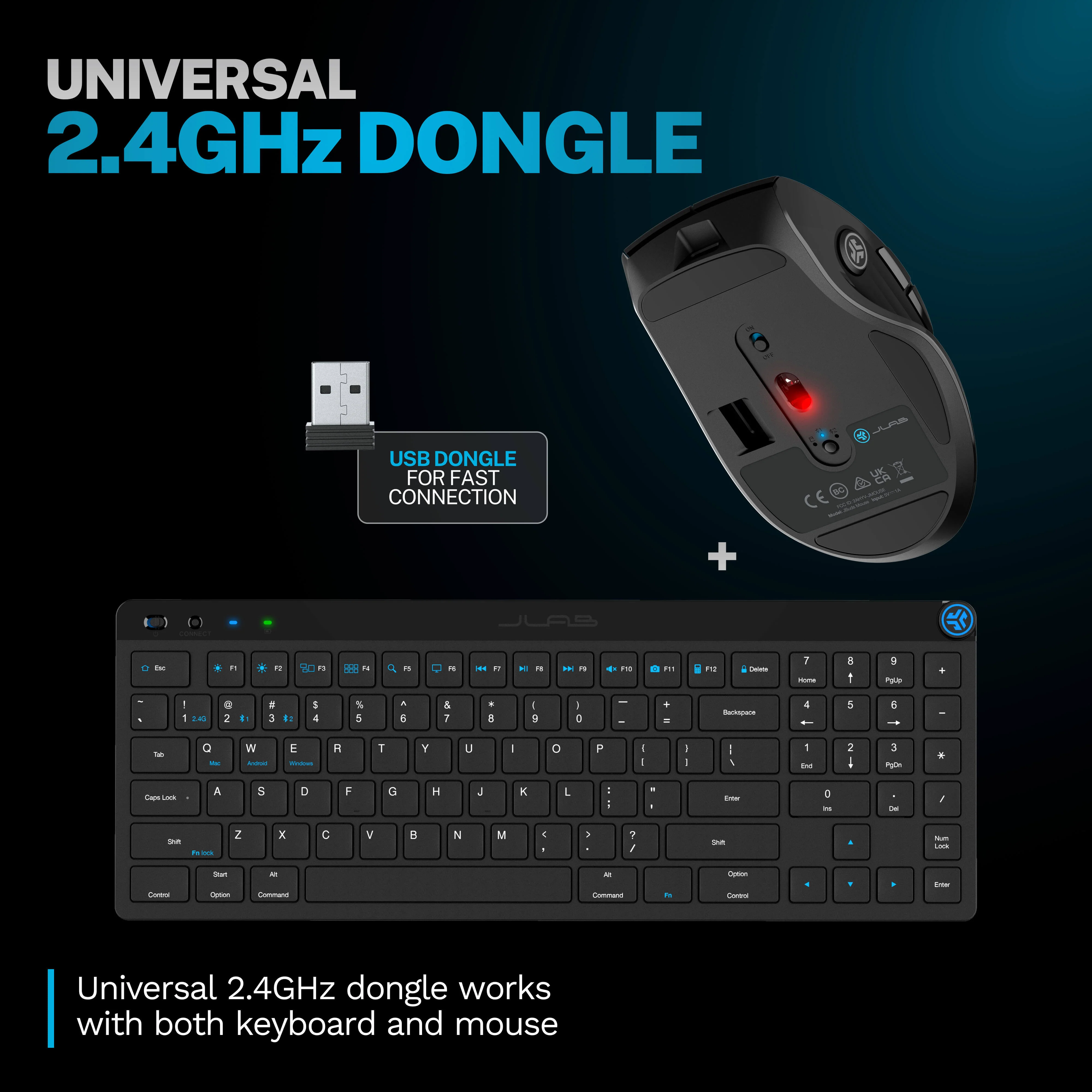 JLab JBuds Keyboard Mouse Bundle - Image 9