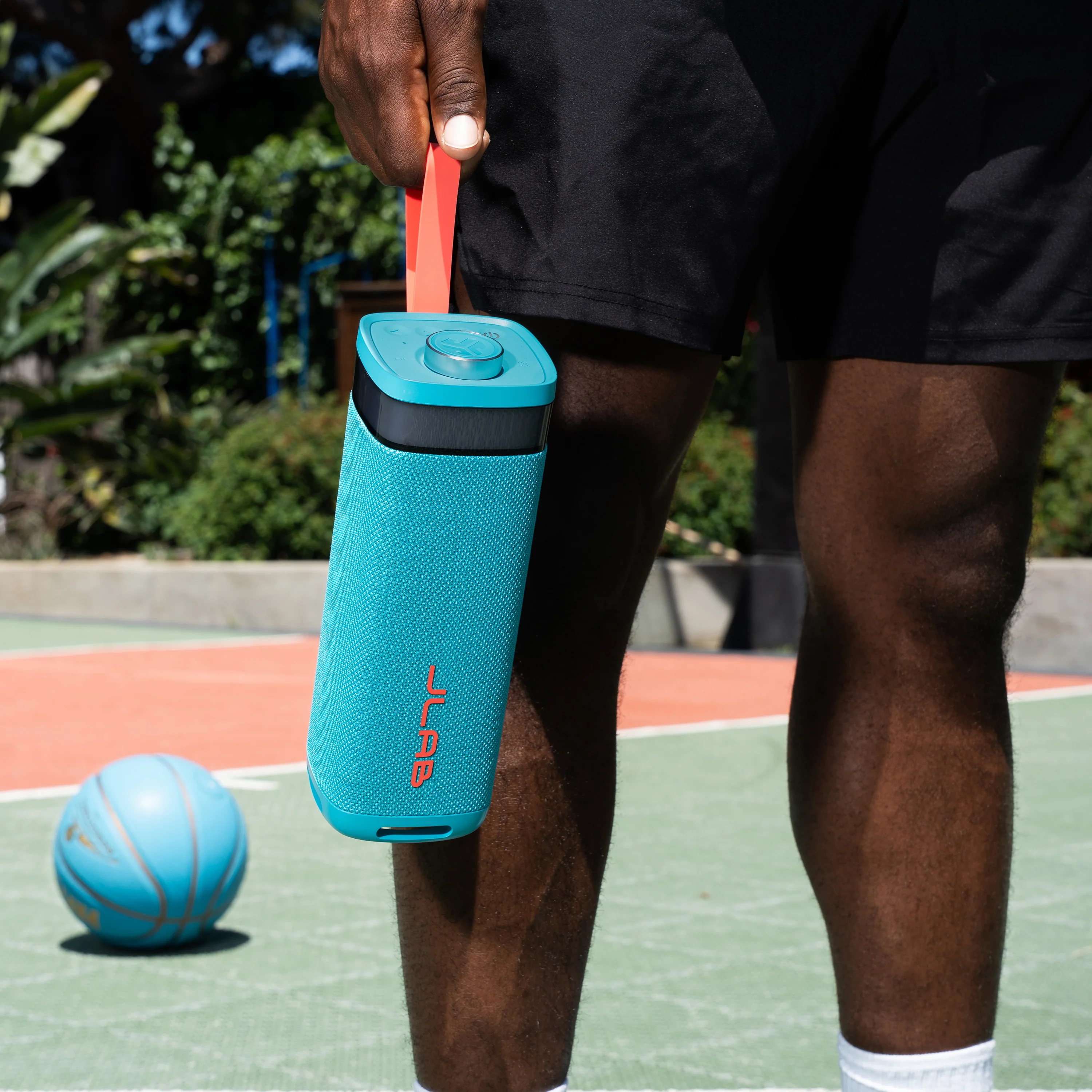 JBuds Party Portable Bluetooth Speaker Cyan - Image 2