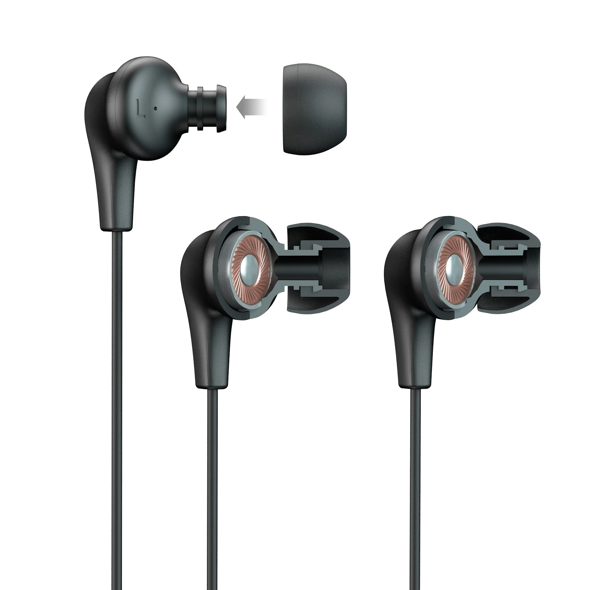 JBuds Pro Signature Earbuds Black - Image 3