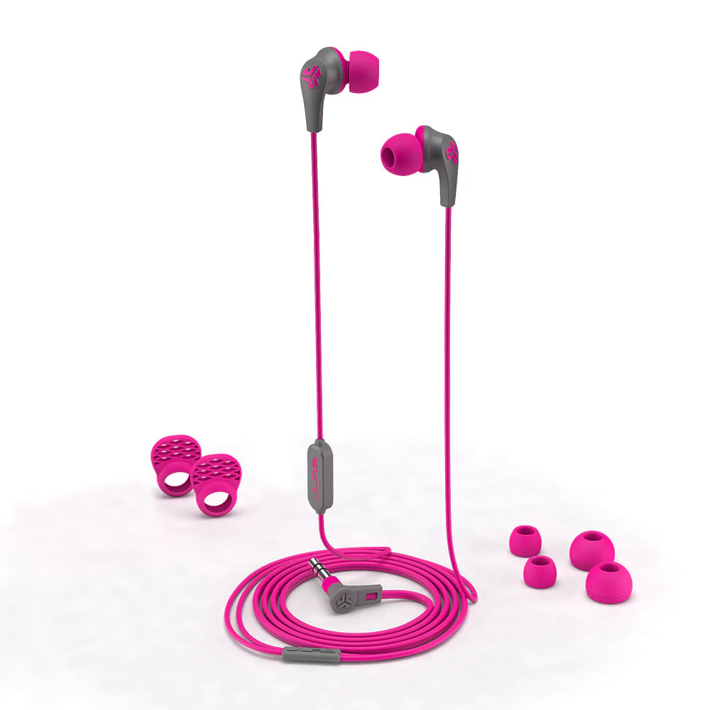 JBuds Pro Signature Earbuds Pink - Image 2
