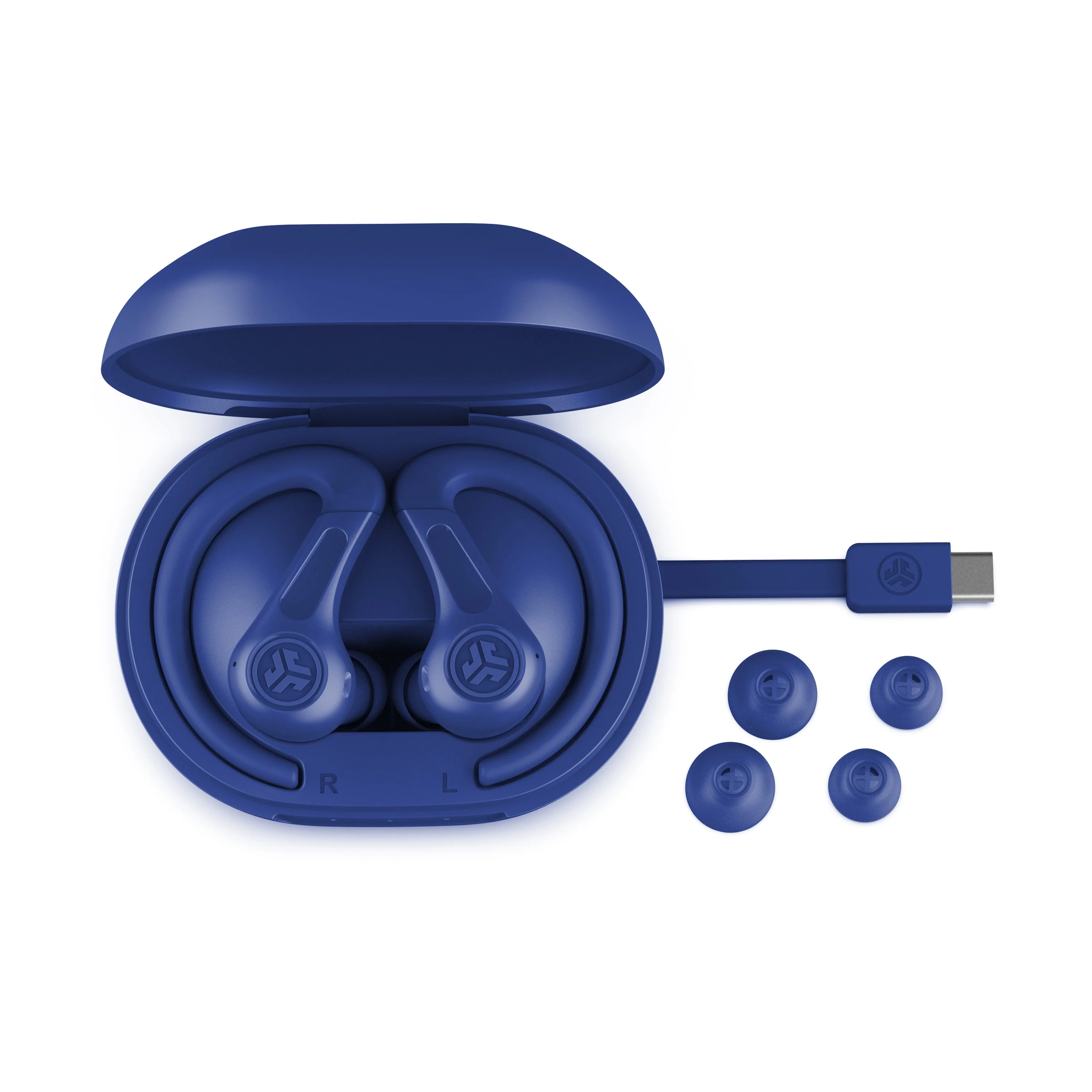 JBuds Sport ANC 4 True Wireless Earbuds Cobalt - Image 8