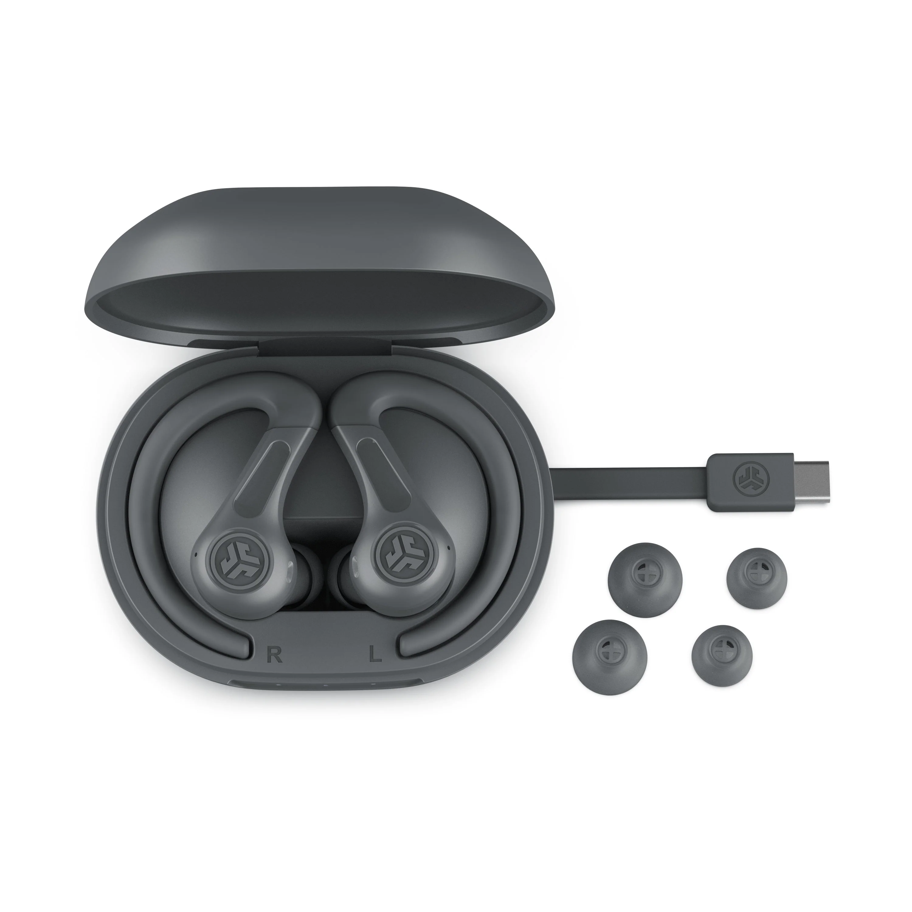 JBuds Sport ANC 4 True Wireless Earbuds Graphite - Image 8