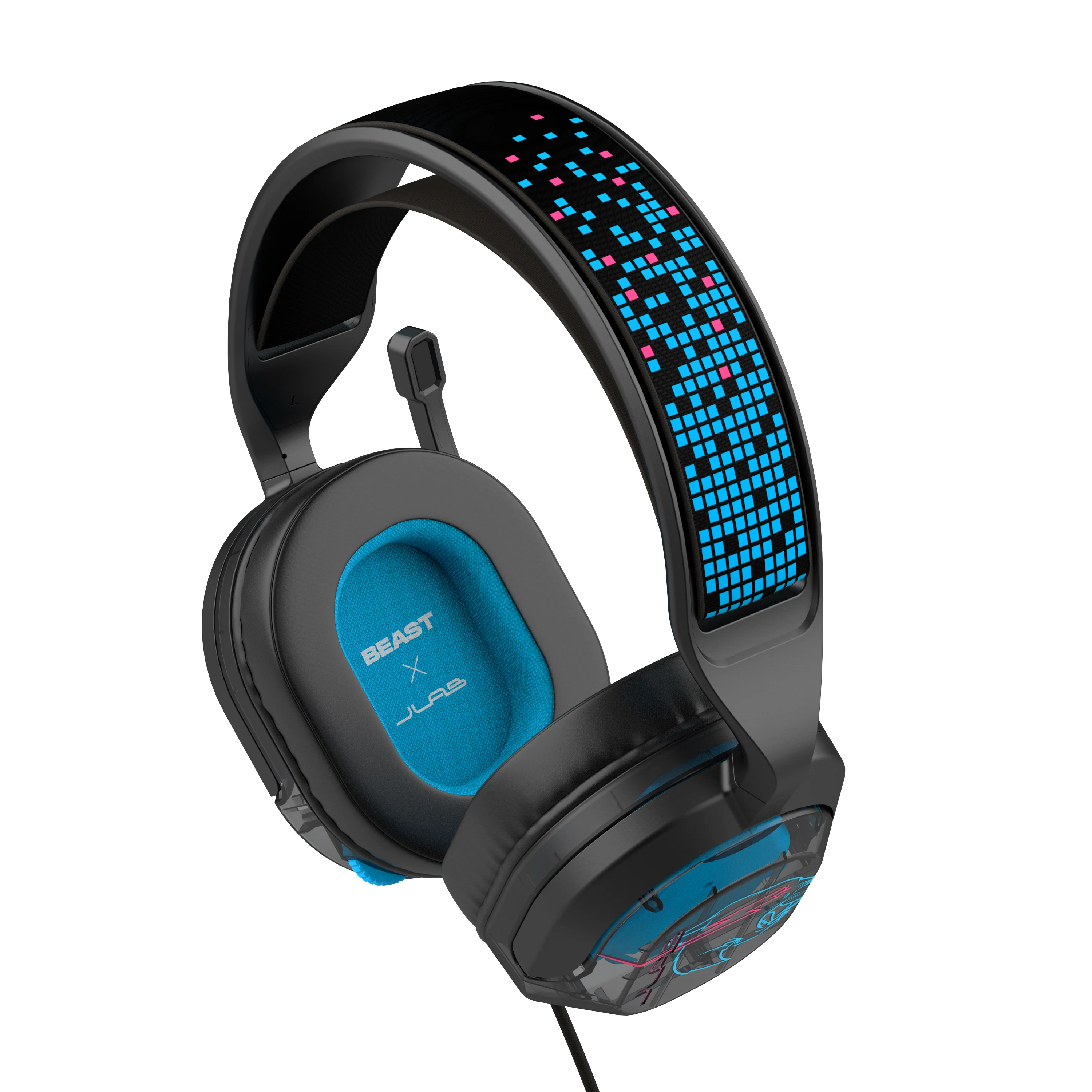 MrBeast Wired Gaming Headset Black - Image 10